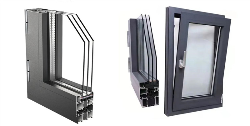 Frame stretto Frame a triplo vetro Windows Assunzione Drive Urban Sviluppo sostenibile