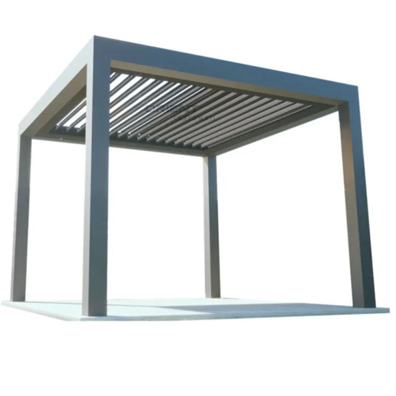 Pergola a frumento in alluminio