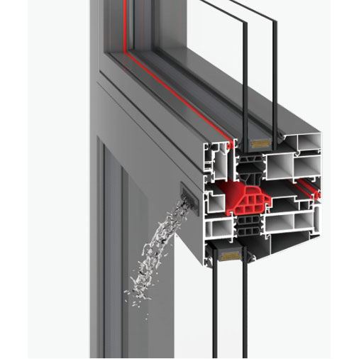 Bridge Cut Window Screen Integrated