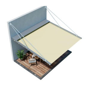 Pergolato in alluminio retrattile pieghevole pergolato per tutta la stagione in PVC Roof