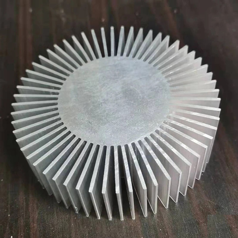 Radiatore in alluminio rotondo